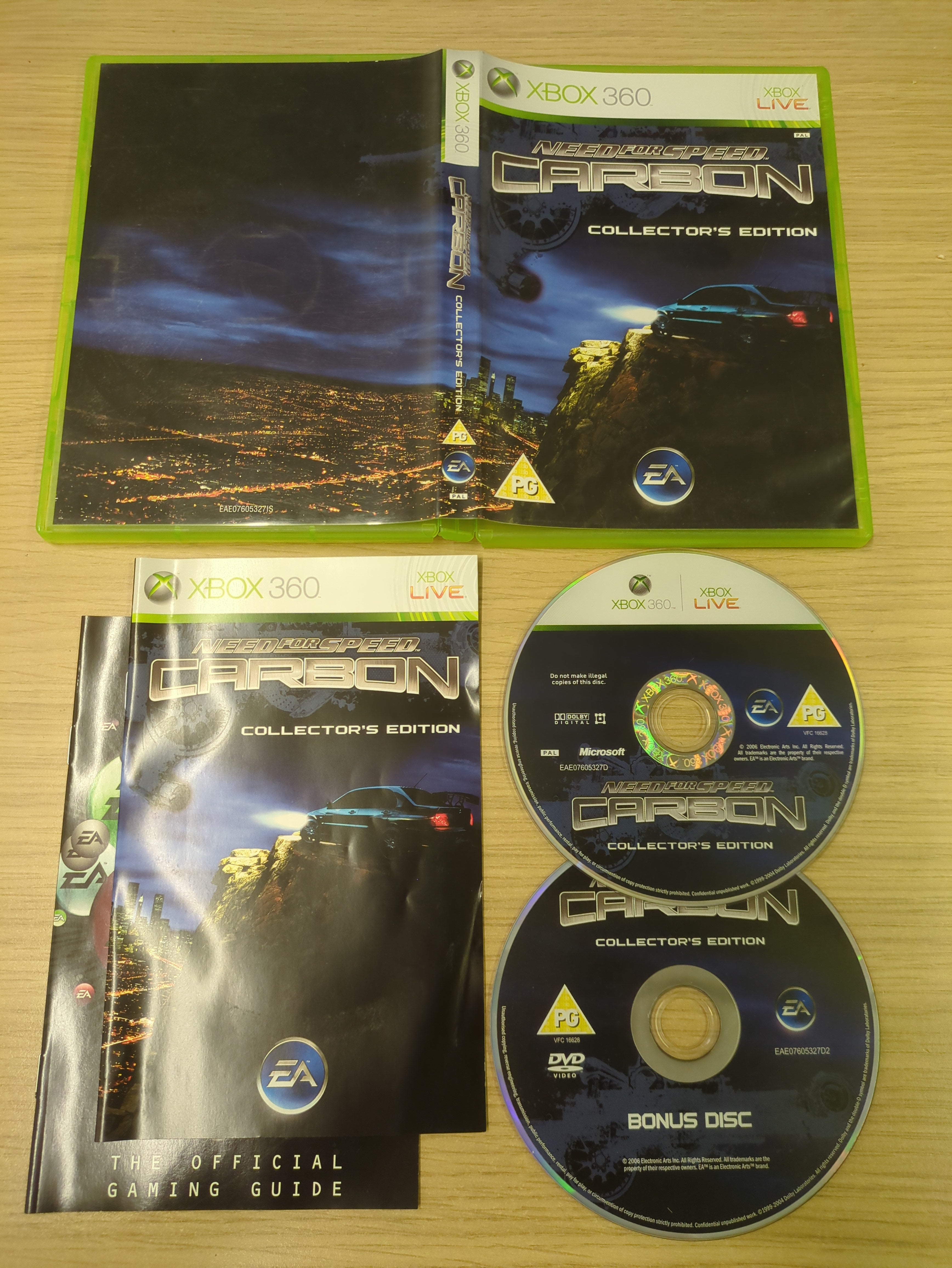 Need For Speed Carbon Collector's Edition Xbox 360 game Need For Speed Carbon Collector's Edition Xbox 360 game